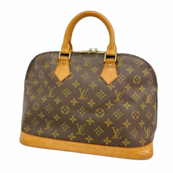 Louis Vuitton Monogram Alma Handbag M51130 Brown  Women's - Picture 1 of 10